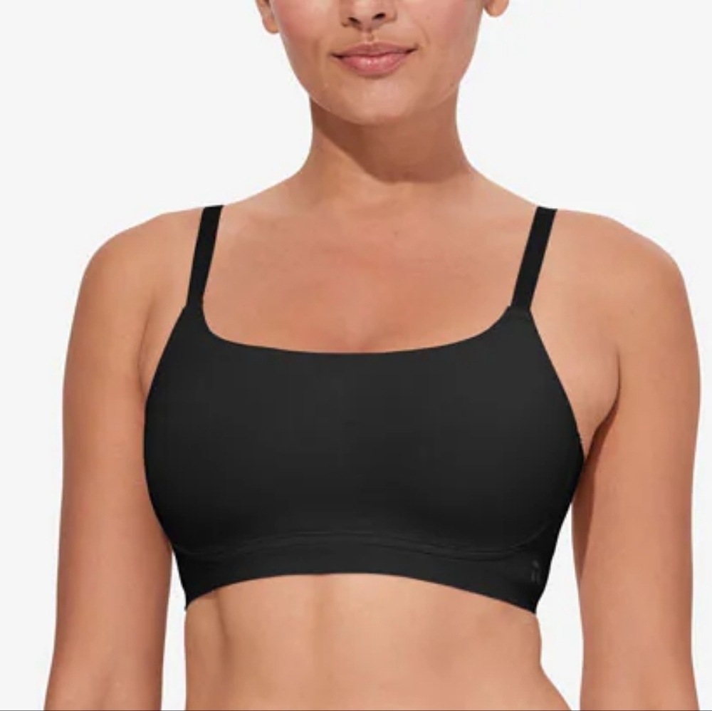 Sz Medium Midhight (Dark Navy) Tommy John No Show Scoop Bralette